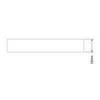 32-9090M16-0 MODULAR SOLUTIONS FOOT & CASTER CONNECTING PLATE<br>90MM X 90MM, M16 HOLE